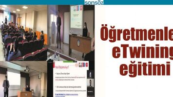 &Ouml;ĞRETMENLERE ETWİNİNG EĞİTİMİ