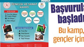 BU KAMP, GEN&Ccedil;LER İ&Ccedil;İN&hellip;