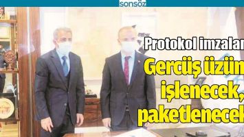 GERC&Uuml;Ş &Uuml;Z&Uuml;M&Uuml; İŞLENECEK, PAKETLENECEK&hellip;