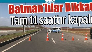 BATMAN'LILAR DİKKAT!