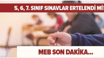 MEB'den ortaokullarda y&uuml;z y&uuml;ze sınav a&ccedil;ıklaması