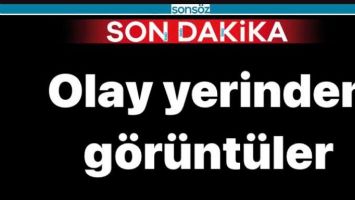 YANGIN YERİNDEN G&Ouml;R&Uuml;NT&Uuml;LER