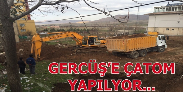 GERC&Uuml;Ş&rsquo;E &Ccedil;ATOM YAPILIYOR...