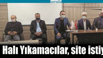 HALI YIKAMACILAR, SİTE İSTİYOR