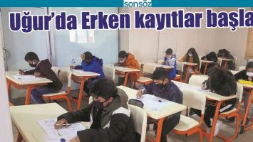 UĞUR&rsquo;DA ERKEN KAYITLAR BAŞLADI