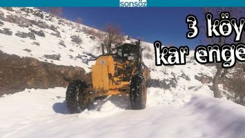 3 K&Ouml;YE KAR ENGELİ