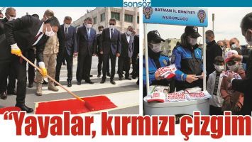&ldquo;YAYALAR, KIRMIZI &Ccedil;İZGİMİZ&rdquo;