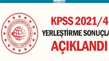 KPSS 2021/4 YERLEŞTİRME SONU&Ccedil;LARI A&Ccedil;IKLANDI