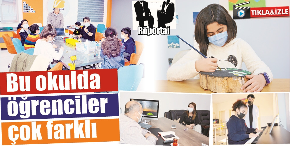 BATMAN'IN BU OKULUNDA &Ouml;ĞRENCİLER &Ccedil;OK FARKLI