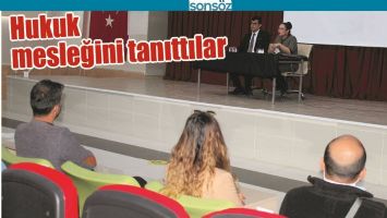 HUKUK MESLEĞİNİ TANITTILAR
