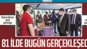 81 İLDE BUG&Uuml;N GER&Ccedil;EKLEŞECEK