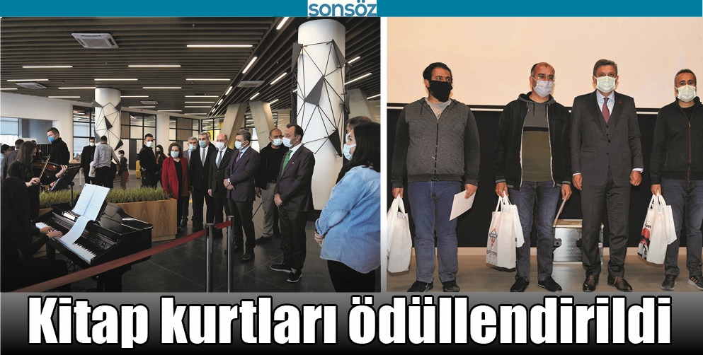 KİTAP KURTLARI &Ouml;D&Uuml;LLENDİRİLDİ
