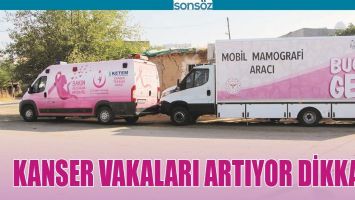 KANSER VAKALARI ARTIYOR DİKKAT!