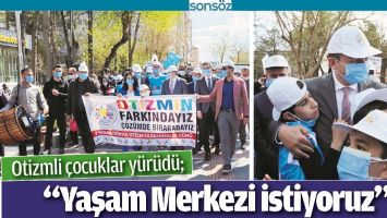 BATMAN'DA OTİZMLİ &Ccedil;OCUKLAR Y&Uuml;R&Uuml;D&Uuml;
