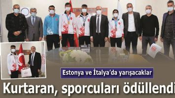 KURTARAN, SPORCULARI &Ouml;D&Uuml;LLENDİRDİ