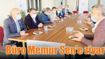 B&Uuml;RO MEMUR SEN&rsquo;E ZİYARET