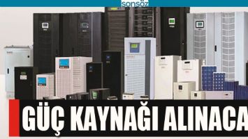 G&Uuml;&Ccedil; KAYNAĞI ALINACAK