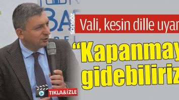 BATMAN VALİSİ, KESİN DİLLE UYARDI