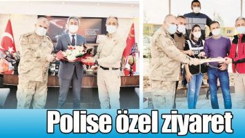POLİSE &Ouml;ZEL ZİYARET