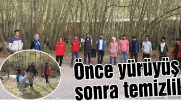 &Ouml;NCE Y&Uuml;R&Uuml;Y&Uuml;Ş, SONRA TEMİZLİK