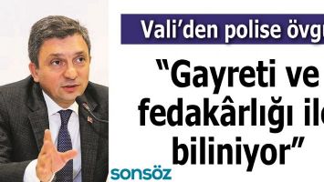 &ldquo;GAYRETİ VE FEDAK&Acirc;RLIĞI İLE BİLİNİYOR&rdquo;