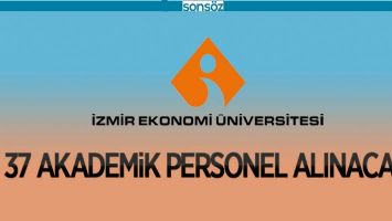 37 &Ouml;ĞRETİM &Uuml;YESİ ALINACAK
