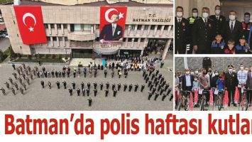 BATMAN&rsquo;DA POLİS HAFTASI KUTLANDI