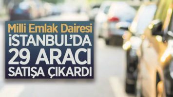 29 ARA&Ccedil; SATIŞA &Ccedil;IKARILDI