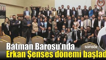 BATMAN BAROSU&rsquo;NDA, ERKAN ŞENSES D&Ouml;NEMİ BAŞLADI