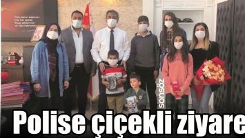 POLİSE &Ccedil;İ&Ccedil;EKLİ ZİYARET
