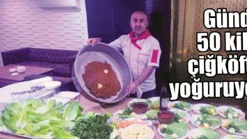 G&Uuml;NDE 50 KİLO &Ccedil;İĞK&Ouml;FTE YOĞURUYOR