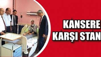 KANSERE KARŞI STANT...