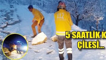 5 SAATLİK KAR &Ccedil;İLESİ...