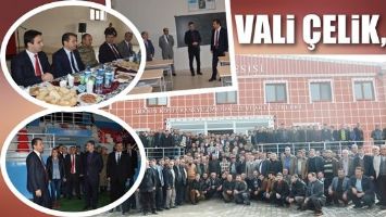VALİ, İL&Ccedil;ELERDEYDİ...