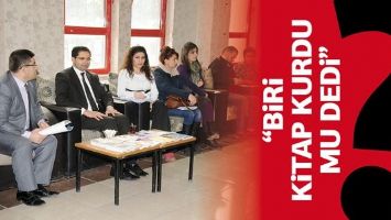 &ldquo;BİRİ KİTAP KURDU MU DEDİ&rdquo;
