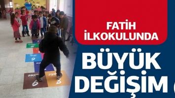 FATİH İLKOKULUNDA B&Uuml;Y&Uuml;K DEĞİŞİM!