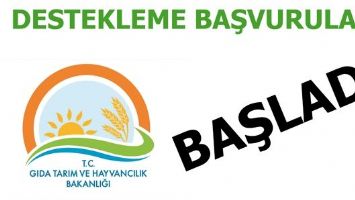 DESTEKLEME BAŞVURULARI BAŞLADI