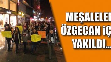 MEŞALELER, &Ouml;ZGECAN İ&Ccedil;İN YAKILDI...