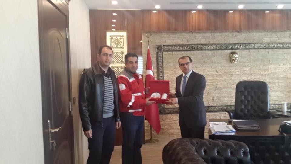 KIZILAY&rsquo;DAN KAYMAKAM&rsquo;A ZİYARET