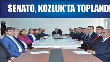 SENATO, KOZLUK&rsquo;TA TOPLANDI...