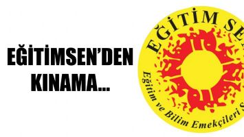 EĞİTİM SEN&rsquo;DEN KINAMA...