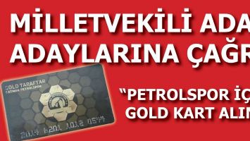GAZETEMİZDEN MİLLETVEKİLİ ADAY ADAYLARINA &Ccedil;AĞRI:
