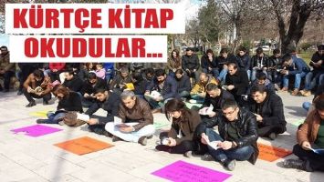 K&Uuml;RT&Ccedil;E KİTAP OKUDULAR...