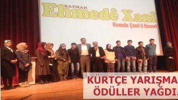 K&Uuml;RT&Ccedil;E YARIŞMADA &Ouml;D&Uuml;LLER YAĞDI...