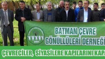 &Ccedil;EVRECİLER,  SİYASİLERE KAPILARINI KAPATTI