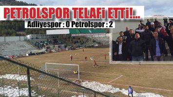 PETROLSPOR TELAFİ ETTİ!...