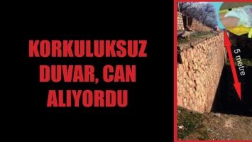 KORKULUKSUZ DUVAR, CAN ALIYORDU