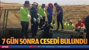 7 g&uuml;n sonra cesedi bulundu