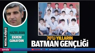 70&rsquo;li yılların Batman gen&ccedil;liği&hellip;