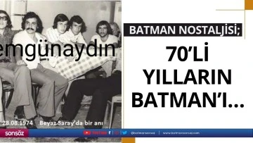 70&rsquo;li yılların Batman&rsquo;ı&hellip;